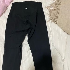 Align pant leggings 7/8 size 2 black